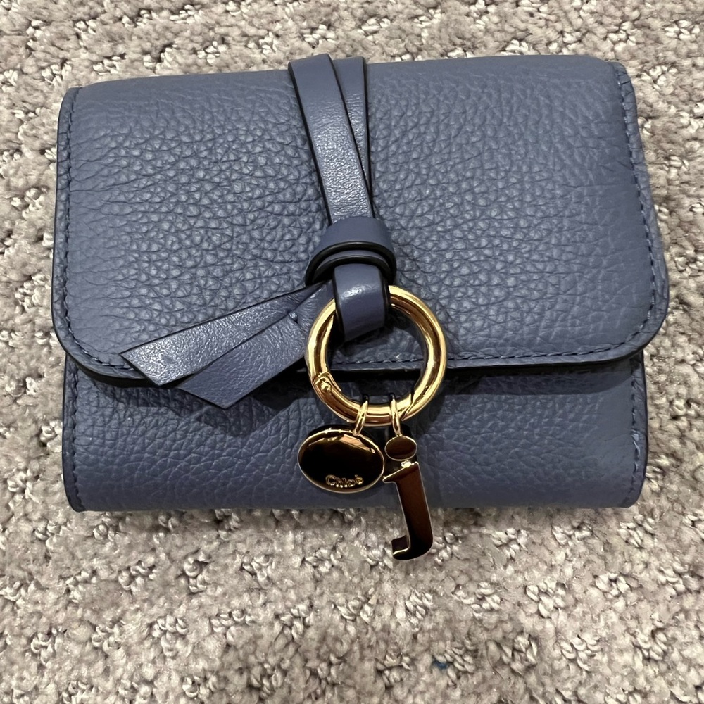 NWT Chloe Mini Alphabet Wallet Tri-fold Wallet